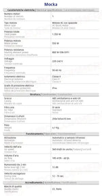 ASCIUGAMANI ELETTRICO SMART (CON MOTORE AC) - MOCKA - 160102 - ATTREZZATURA