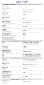 ASCIUGAMANI ELETTRICO SMART CON RESISTENZA - ZEFIRO PRO UV - 704519 - ATTREZZATURA