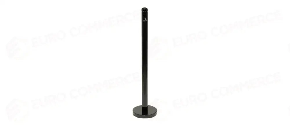 ASTA POSACENERE A COLONNA NERO H100 - 141363 - MORINI