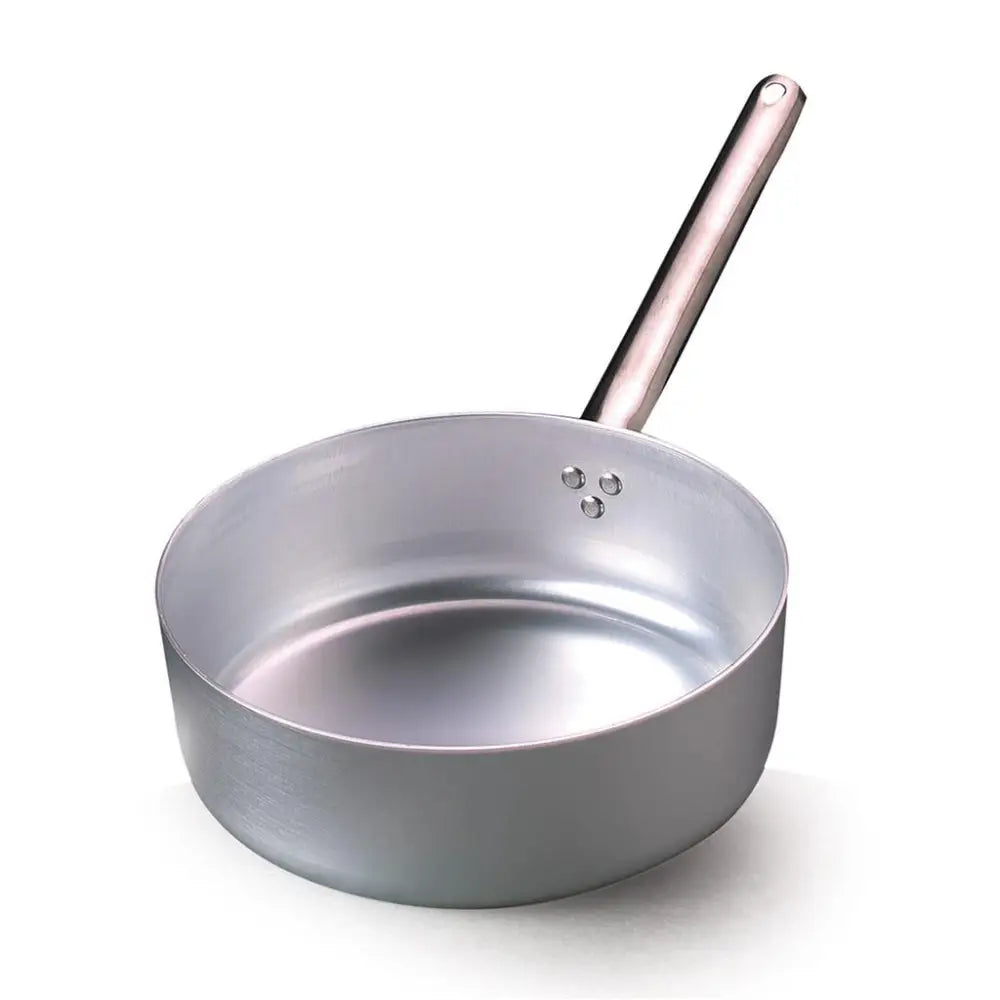 CASSERUOLA BASSA 1 MANICO 28 CM ALLUMINIO 107 - 3 MM ALMA107 AGNELLI - 0070230 - MEDRI