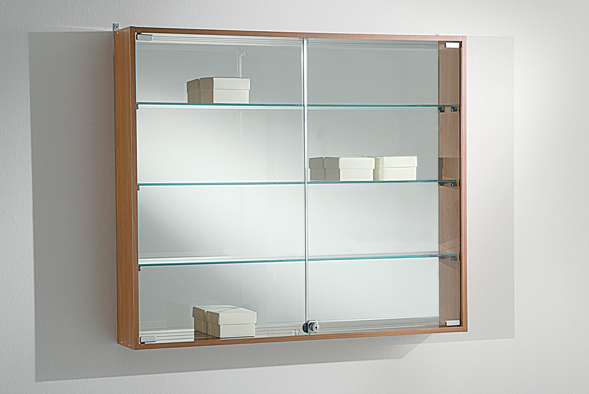 VETRINE PENSILI LAMINATO 95X15X81 CM - 95/80 - ITALVETRINE
