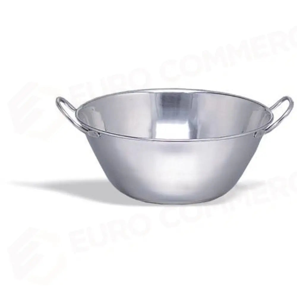 BACINELLA FONDO BOMBATO IN ACCIAIO INOX Ø300MM - 330-030 - KAREL - Attrezzatura