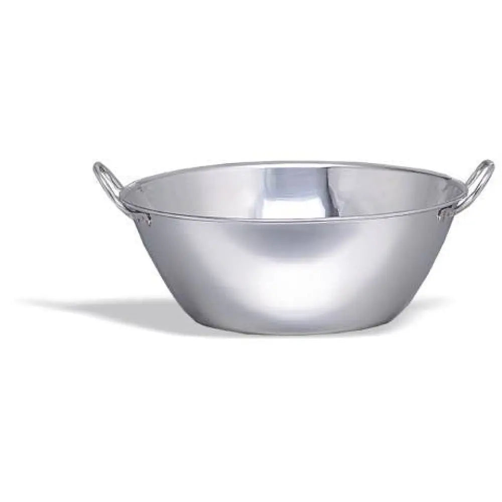 BACINELLA FONDO PIANO IN ACCIAIO INOX Ø450MM - 329-045 - KAREL - Attrezzatura