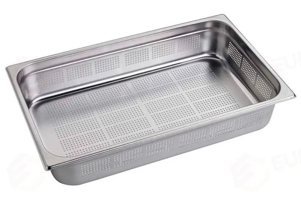 BACINELLA FORATA ACCIAIO INOX GN1/1 H100MM - BF1110000X - KAREL - Attrezzatura