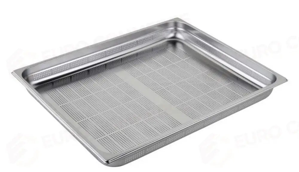 BACINELLA FORATA ACCIAIO INOX GN2/1 H65MM - BF2106500X - KAREL - Attrezzatura