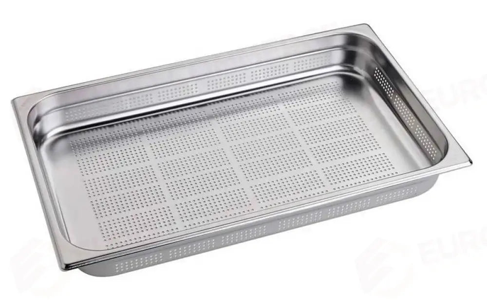 BACINELLA FORATA ANCHE SUI LATI ACCIAIO INOX GN1/1 H65MM - BF1106500LX - KAREL - Attrezzatura