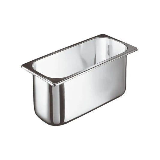 BACINELLA GELATO CM 36X16,5X12 LT 5 ACCIAIO - 41471-12 - PADERNO