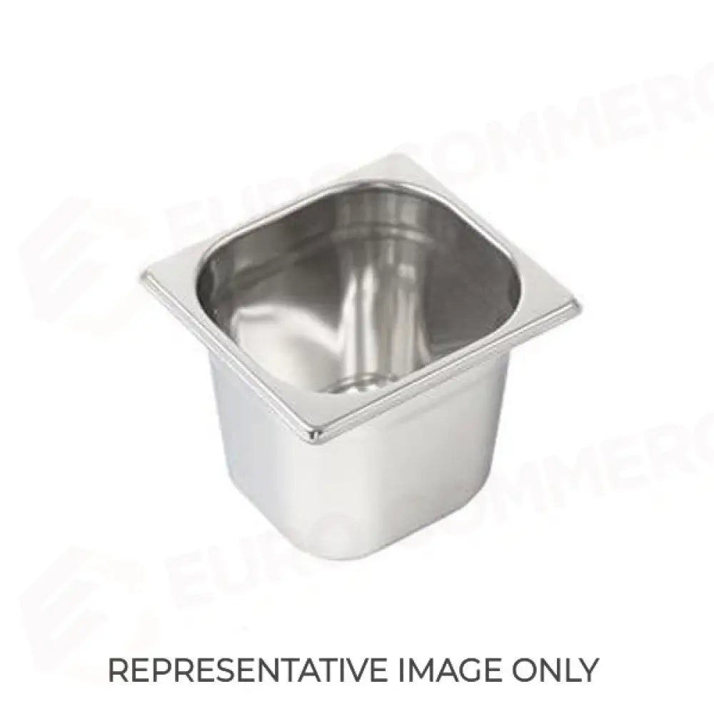BACINELLE GASTRONORM GN 1/6 H. CM 15 - B0650 - METALCARRELLI - CARRELLI