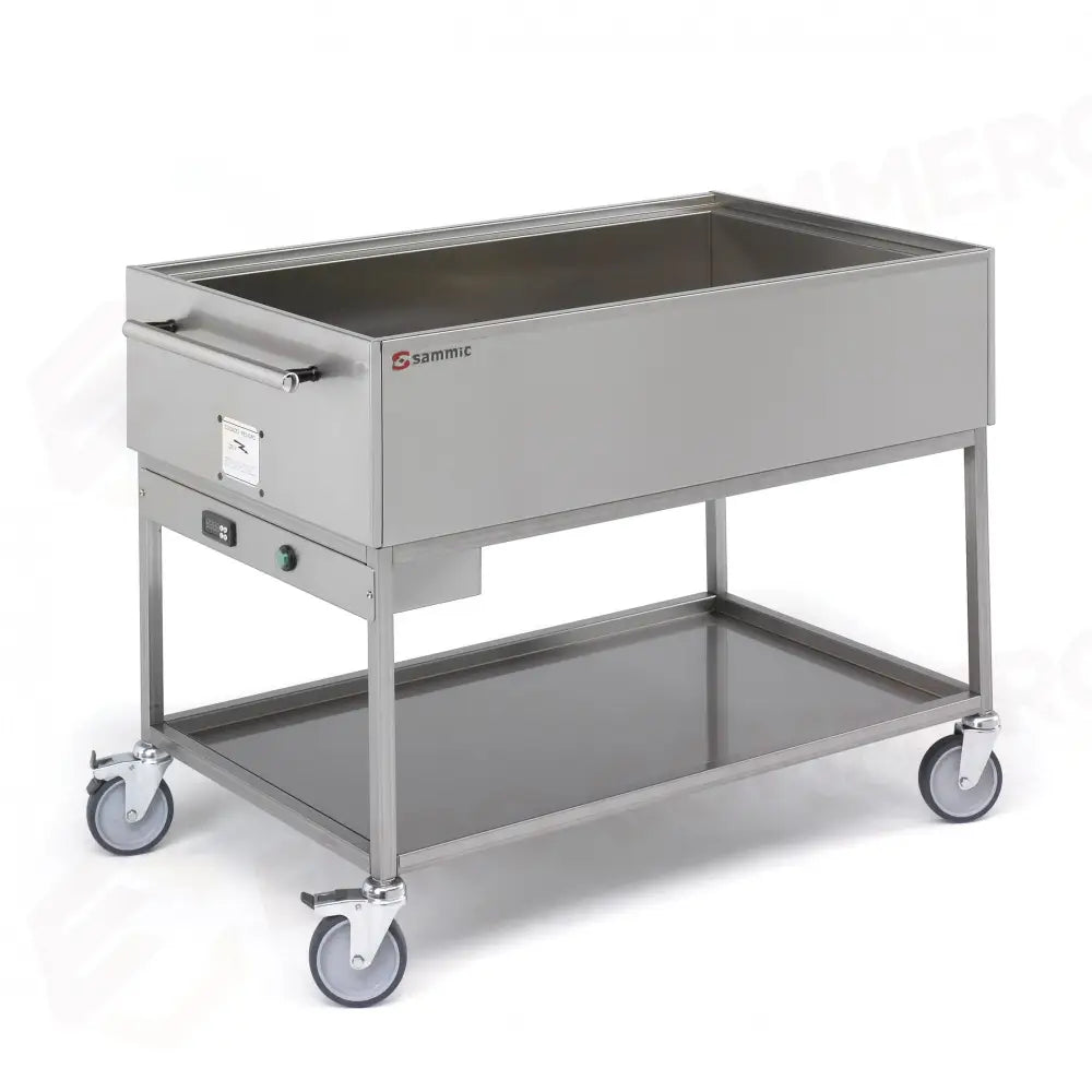 BAGNOMARIA CARRELLATO BMC-411 - 4 X GN 1/1 - 1500 640 900 MM - 230/50-60/1 - 5845411 - SAMMIC