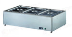 BAGNOMARIA SU TAVOLO BMS-311 - 3 X GN 1/1 - 1050 580 300 MM - 230/50-60/1 - 5841311 - SAMMIC