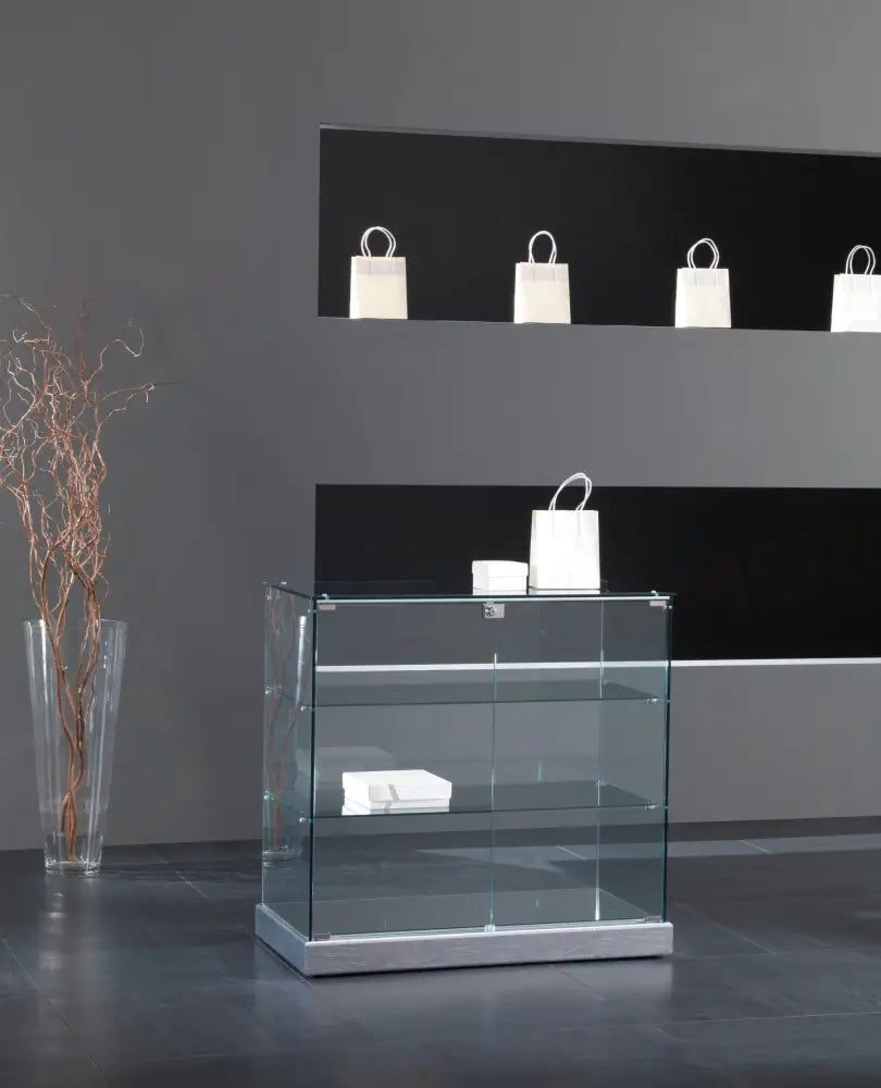 BANCHI VENDITA BLACK&WHITE 93X46X90 CM - 9/B - ITALVETRINE