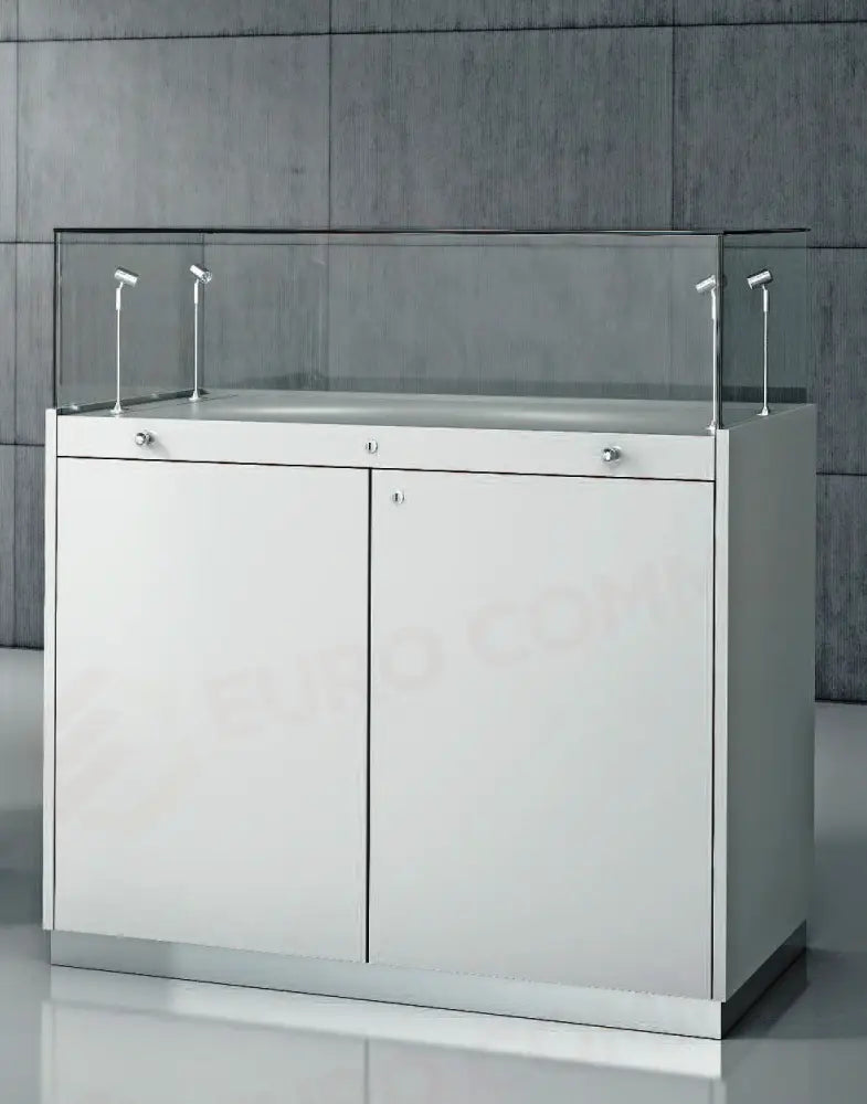 BANCHI VENDITA QUADRATUM 100X50X106 CM - Q/100L - ITALVETRINE