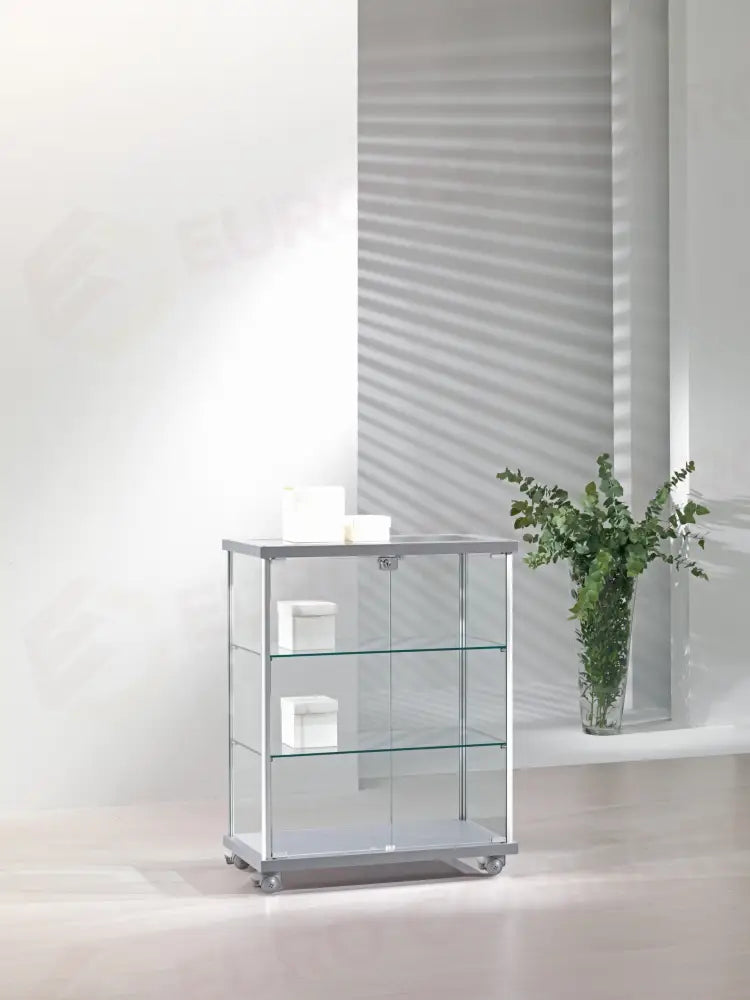 BANCHI VENDITA VETRINE ALLUMINIO ALLDESIGN 73X39X92 CM - 73/B - ITALVETRINE