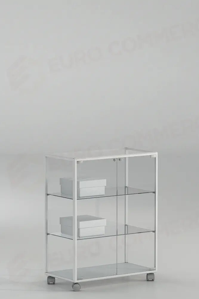 BANCHI VENDITA VETRINE ALLUMINIO ALLDESIGN + PLUS 71X37X90 CM - 71/BP - ITALVETRINE