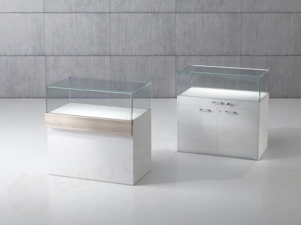 BANCHI VENDITA VETRINE COMPONIBILI QUADRATUM FRAME 100X53X100 CM - QF/10B - ITALVETRINE