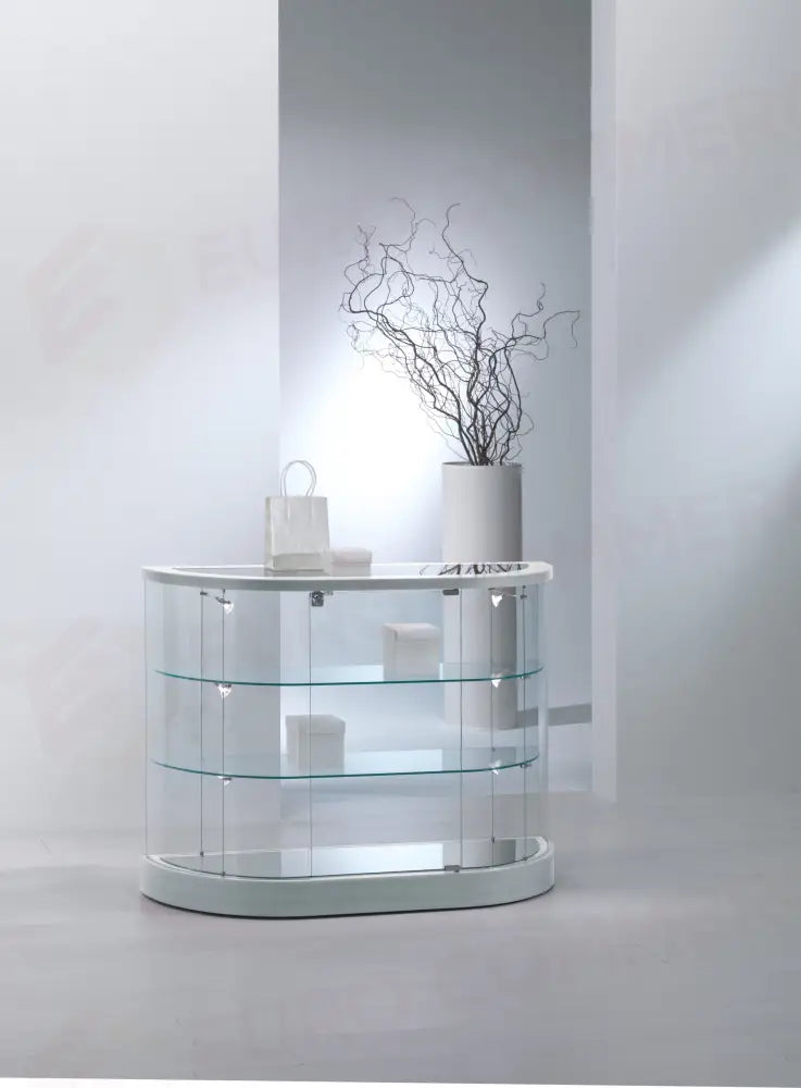 BANCHI VENDITA VETRINE CURVE TOP LINE 9 112X38X87 CM - 209/MB - ITALVETRINE