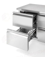 BANCO FRIGORIFERO CON DUE PORTE PROFI LINE 280L ARKTIC 230V/250W 1360X700X(H)858MM - 233764