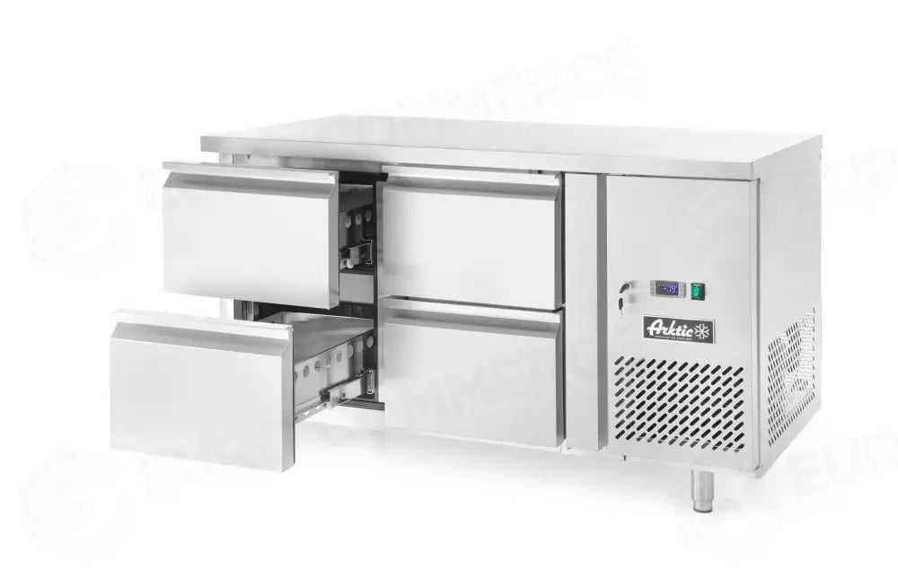 BANCO FRIGORIFERO CON DUE PORTE PROFI LINE 280L ARKTIC 230V/250W 1360X700X(H)858MM - 233764
