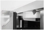 BANCO FRIGORIFERO CON DUE PORTE PROFI LINE 280L ARKTIC 90L ARGENTO 230V/250W 1360X7 - 238318