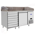 BANCO PIZZA ATOSA EPF3490-GR - 7 CASSETTI -1 PORTA