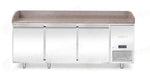 BANCO PIZZA CON PIANO DI LAVORO IN GRANITO 3 PORTE ARKTIC 375L 230V/400W 2010X800X(H)8 - 220252