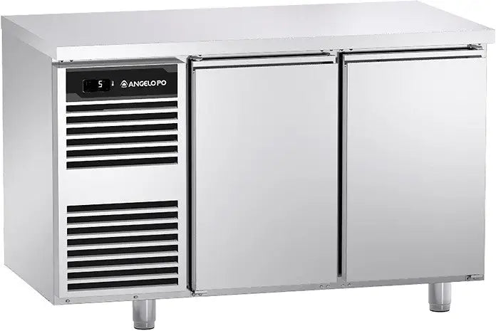BANCO REFRIGERATO -2°C ÷ +10°C PROFONDITA’ 70 CM GN 1/1 CON PIANO - P7S11M - ANGELO PO - BANCHI REFRIGERATI