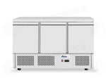 BANCO REFRIGERATO A TRE PORTE KITCHEN LINE ARKTIC 230V/220W 1375X700X(H)890MM - 232026