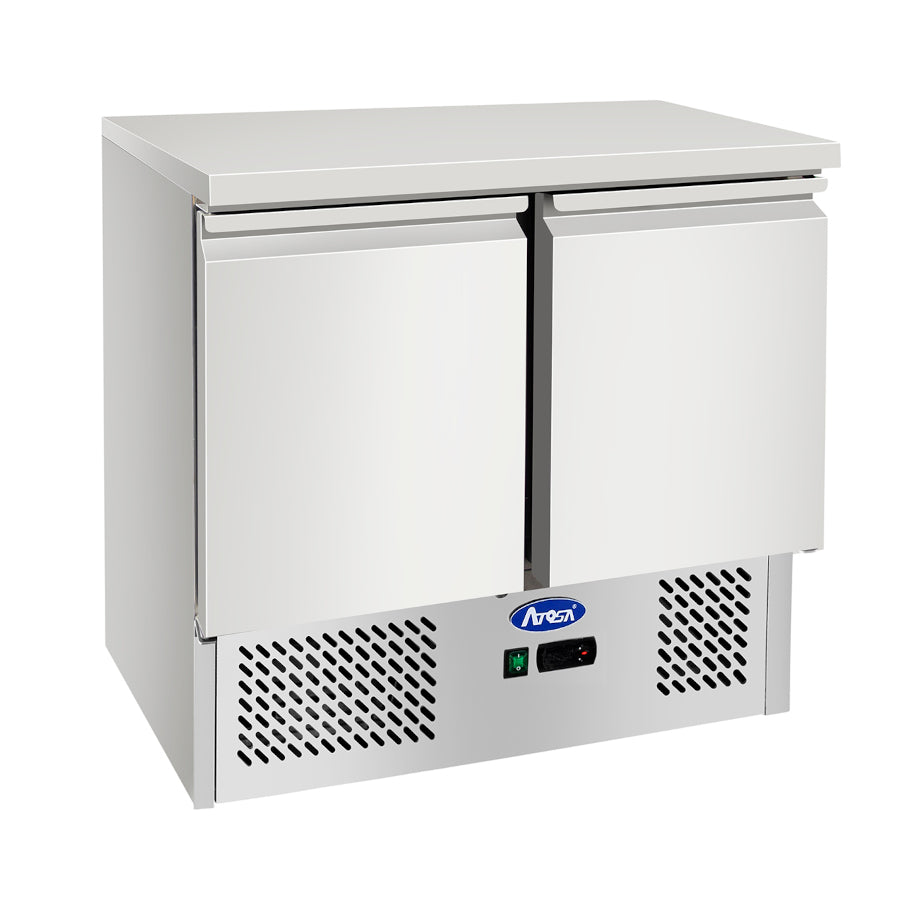 BANCO REFRIGERATO COMPATTO ATOSA ESL3801-GR - 2 PORTE - ESL3801-GR - ATOSA