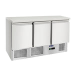 Comptoir réfrigéré compact ATOSA ESL3851-GR - 3 portes - ESL3851-GR - ATOSA