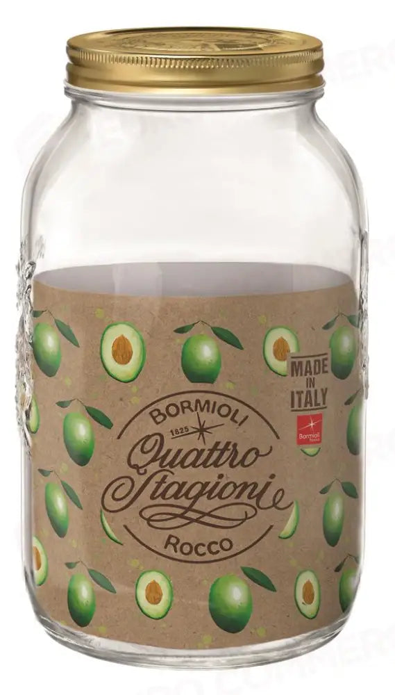 BARATTOLO CON TAPPO 378 CL QUATTRO STAGIONI 3.57765 BORMIOLI ROCCO - 0411754 - MEDRI