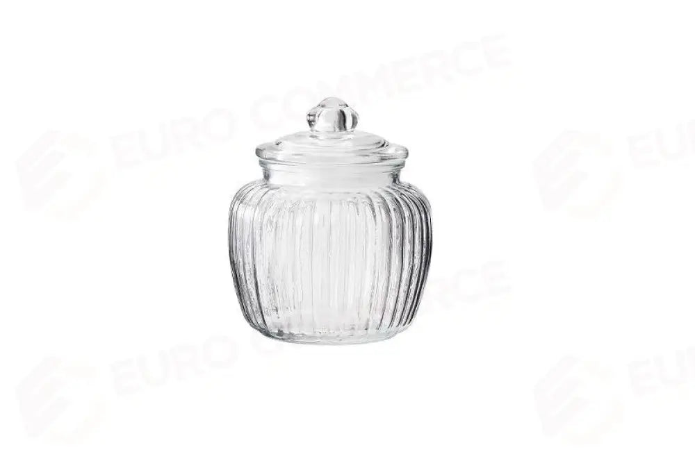 BARATTOLO IN VETRO TRASPARENTE - 1,25 L - T3018 - LEONE - VETRO