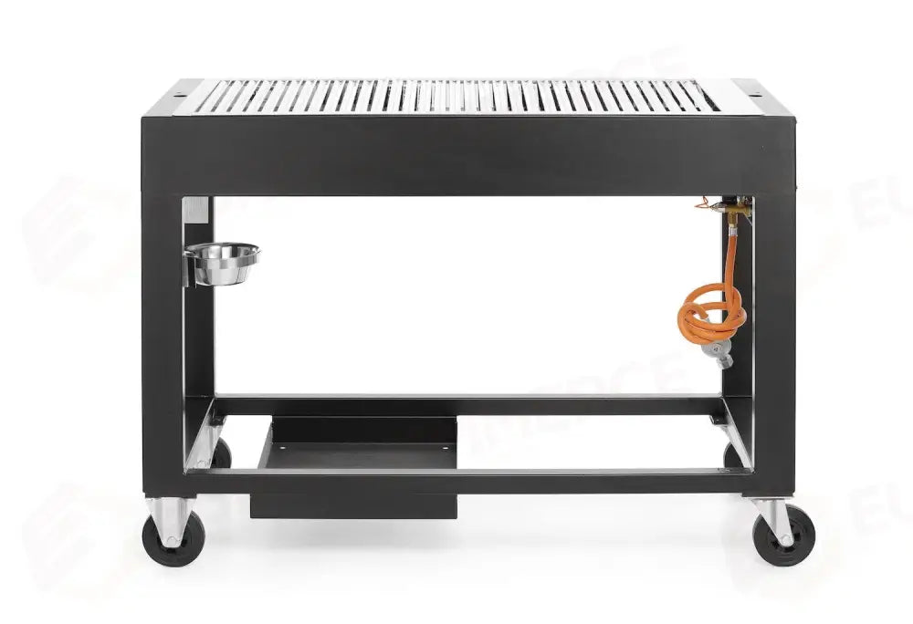 BARBECUE A GAS TAMPA NERO 10KW 1260X580X(H)900MM - HENDI