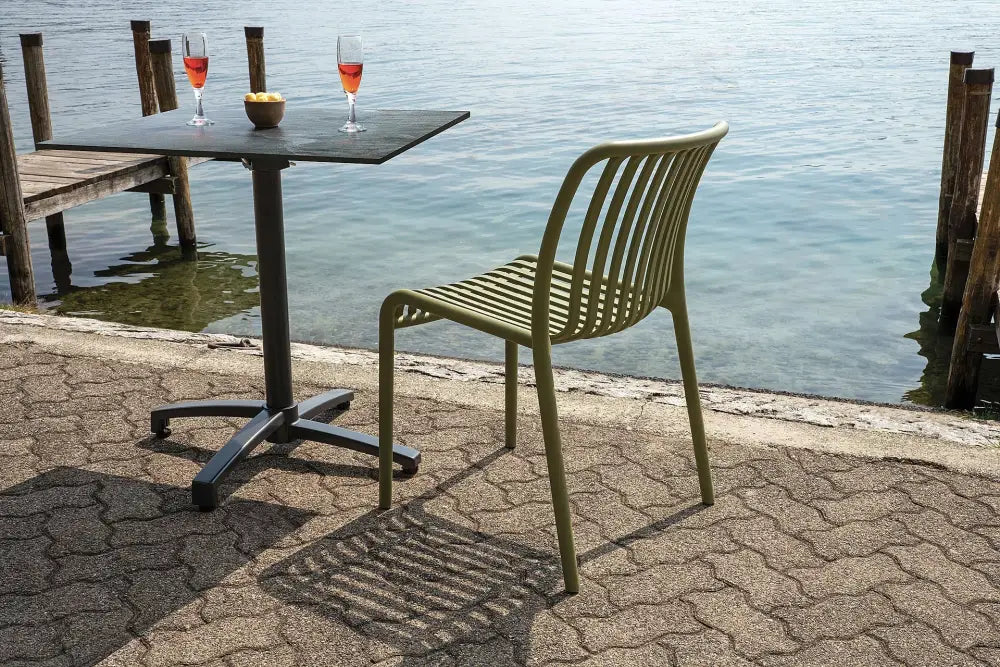 BASAMENTO PIEGHEVOLE IN ALLUMINIO - 6,50 KG - BIANCO