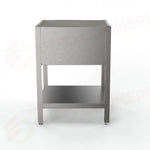 BASAMENTO SU GAMBE (PER LAVATOIO) PER INSERIMENTO LAVASTOVIGLIE 1200 X 600 MM FL-612 D/S PIANI