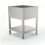 BASAMENTO SU GAMBE (PER LAVATOIO) PER INSERIMENTO LAVASTOVIGLIE 1200 X 600 MM FL-612 D/S PIANI