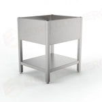BASAMENTO SU GAMBE (PER LAVATOIO) PER INSERIMENTO LAVASTOVIGLIE 1200 X 700 MM FL-712 D/S PIANI
