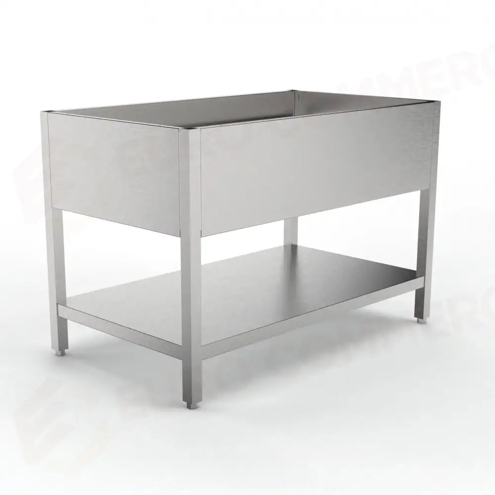 BASAMENTO SU GAMBE (PER LAVATOIO) PER INSERIMENTO LAVASTOVIGLIE 1800 X 700 MM FLS-718 D/S (SENZA
