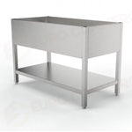 BASAMENTO SU GAMBE (PER LAVATOIO) PER INSERIMENTO LAVASTOVIGLIE 1800 X 600 MM FL-618/21 D/S PIANI