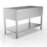 BASAMENTO SU GAMBE (PER LAVATOIO) PER INSERIMENTO LAVASTOVIGLIE 1800 X 600 MM FLS-618 D/S (SENZA