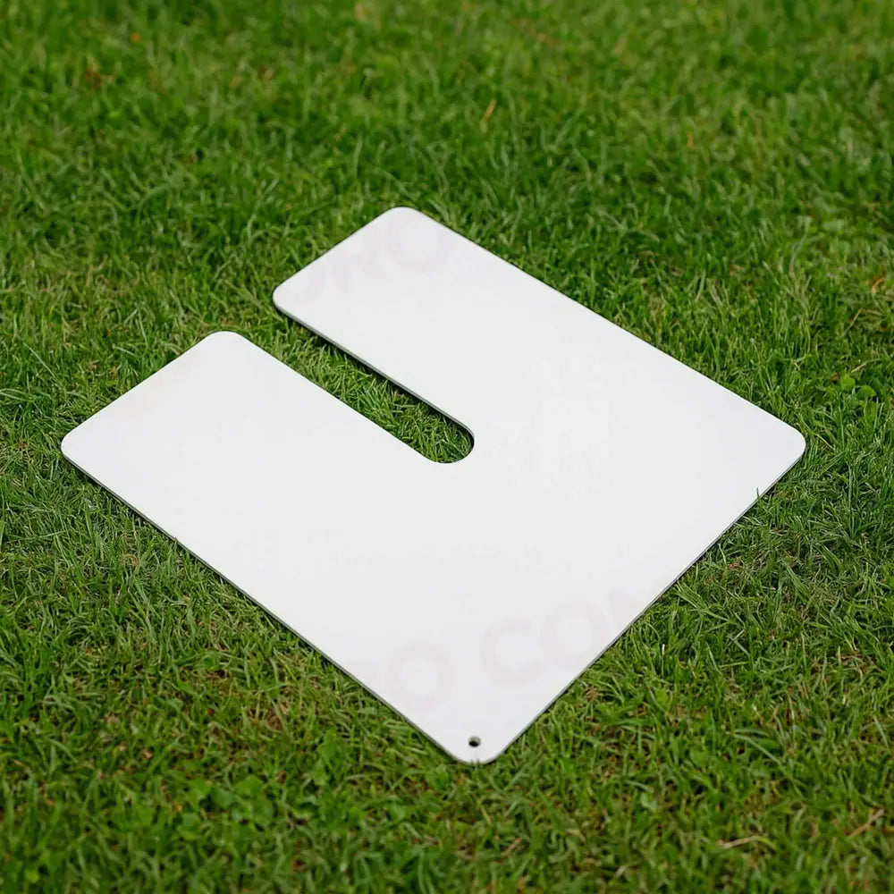 BASE OMBRELLONE ARNY METALLO EXTRA PESO5,5KG BIANCO QUADRO CM45X45X0,4 - 7404750000 - VACCHETTI