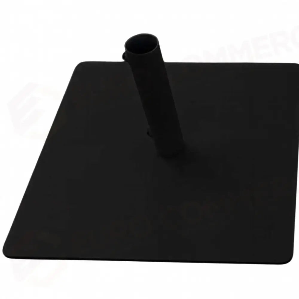BASE OMBRELLONE ARNY METALLO NERO QUADRO CM45X45H24 - 7407280000 - VACCHETTI