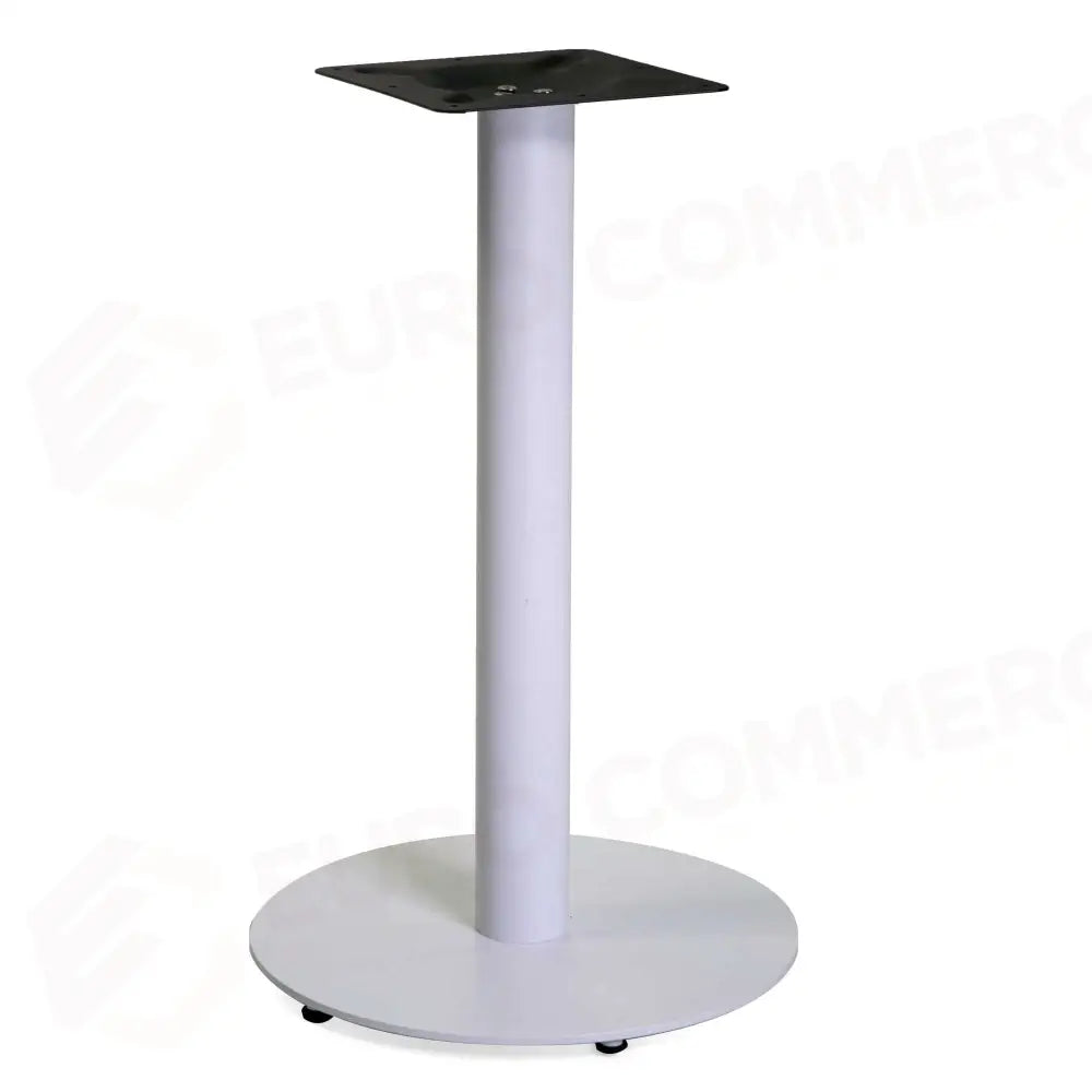 BASE TAVOLO ACCIAIO GORDON BIANCO TONDOCM Ø45H72 - 6464160000 - VACCHETTI