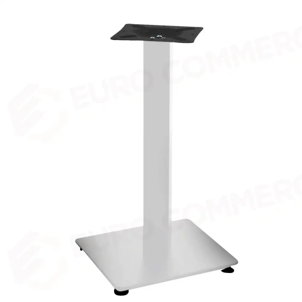 BASE TAVOLO ACCIAIO JAMIE BIANCO QUADROCM40X40H72 - 6458980000 - VACCHETTI