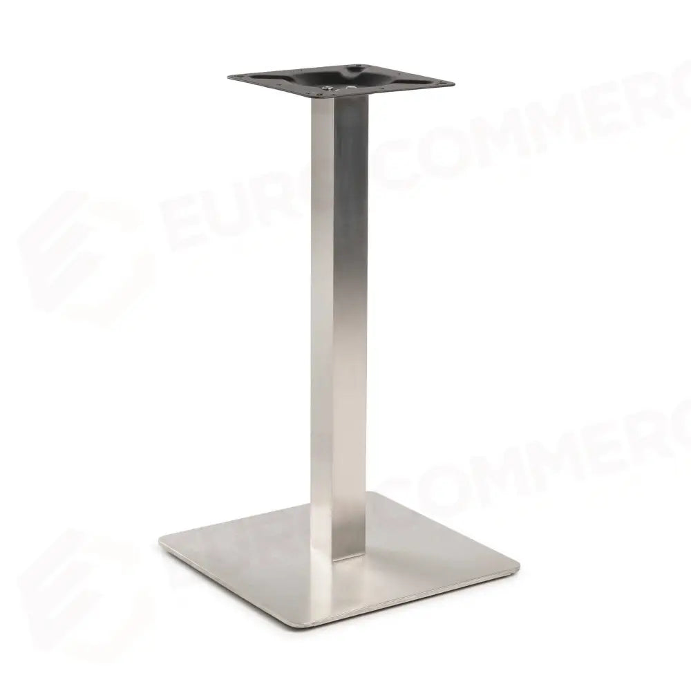 BASE TAVOLO ACCIAIO LEO COLOR INOX QUADRO CM40X40H72 TUBO CM6X6 - 6473490000 - VACCHETTI