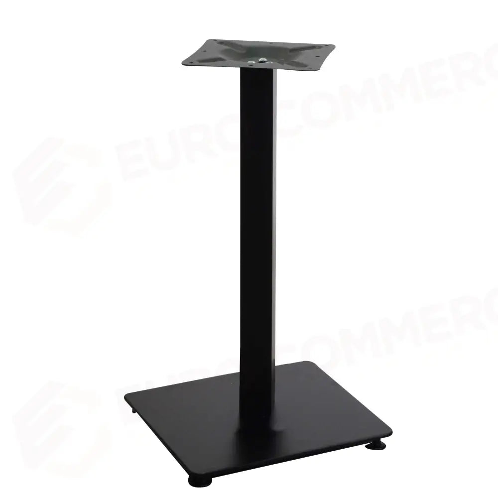 BASE TAVOLO ACCIAIO LEO NERO QUADRO CM40X40H72 TUBO CM6X6 - 6472470000 - VACCHETTI