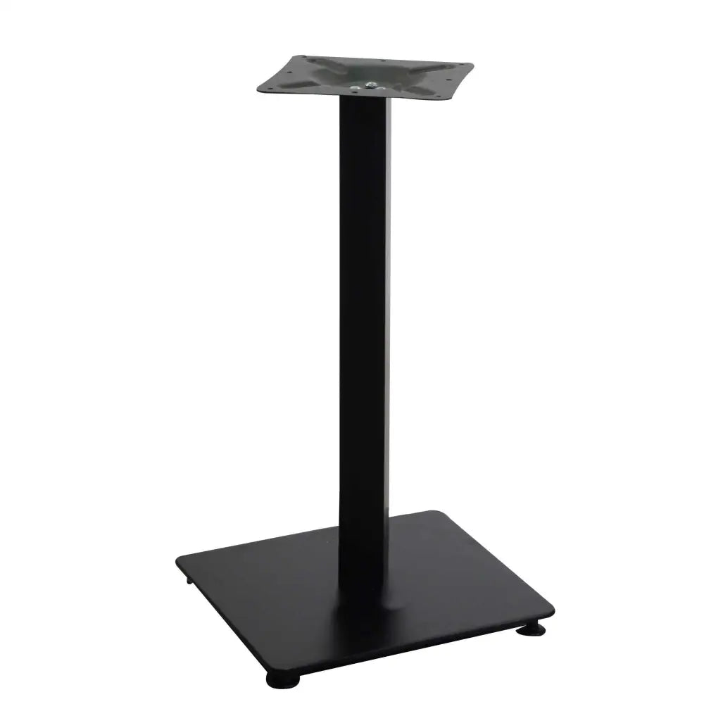 BASE TAVOLO ACCIAIO LEO NERO QUADRO CM40X40H72 TUBO CM6X6 - 6472470000 - VACCHETTI
