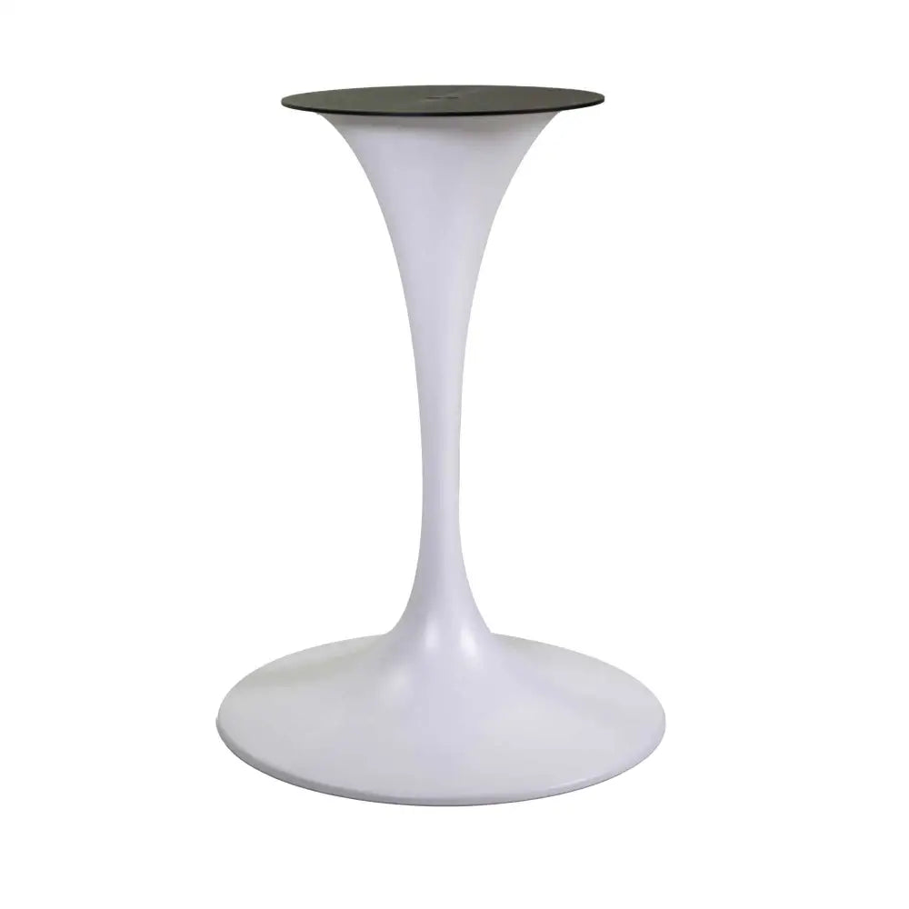 BASE TAVOLO ACCIAIO PERCY BIANCO TONDO CM Ø50H73,5 - 6475370000 - VACCHETTI