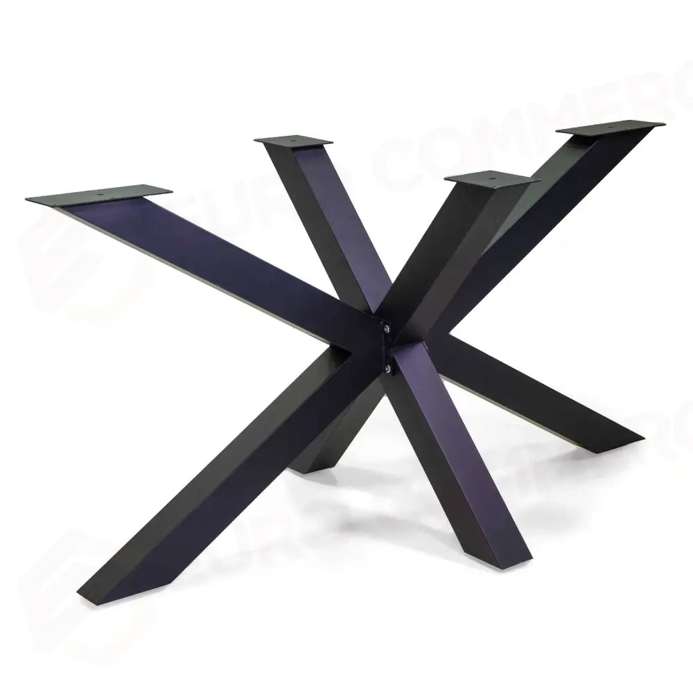 BASE TAVOLO ACCIAIO SPIDER NERO CM140X78H72 - 6464520000 - VACCHETTI