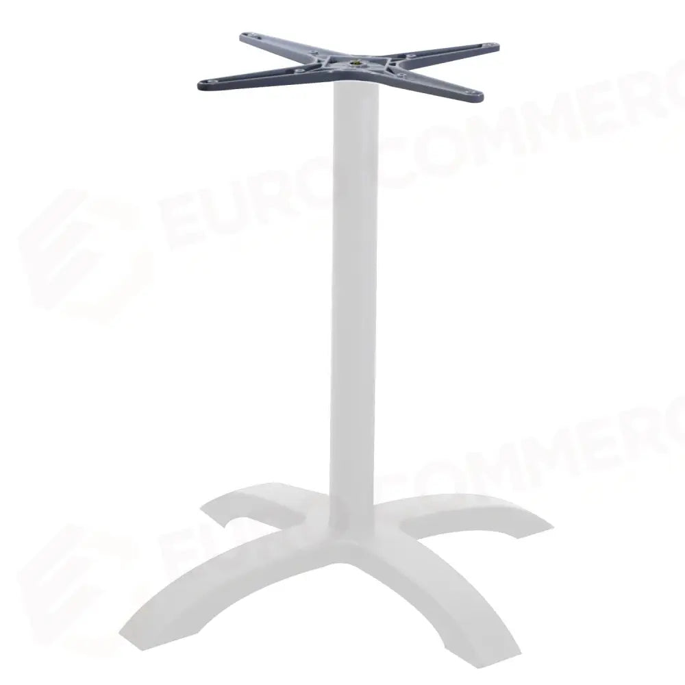 BASE TAVOLO ALLUMINIO ALAN BIANCO QUADRO CM52X52H72 - 6458970000 - VACCHETTI