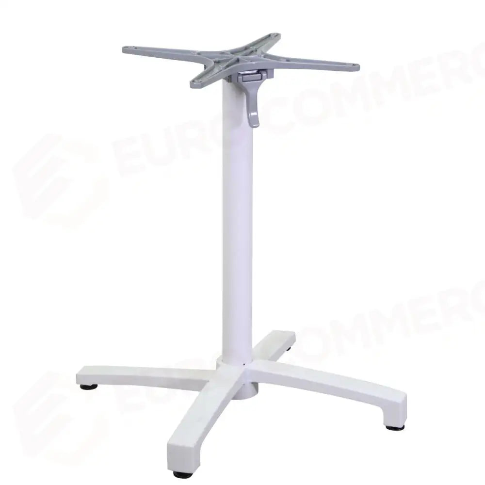 BASE TAVOLO ALLUMINIO LUCAS BIANCO RIBALTABILE CM52X52H72 - 6461100000 - VACCHETTI
